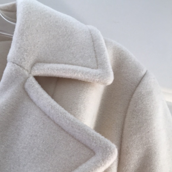LAUREN RALPH LAUREN - NEW w TAGS wool, cashmere blend white ivory cream coat - Picture 10 of 16